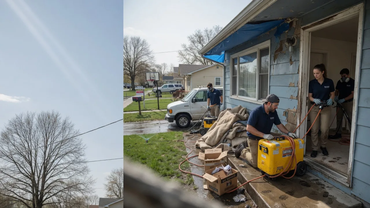 Basement Flood Cleanup in College Springs, IA near me